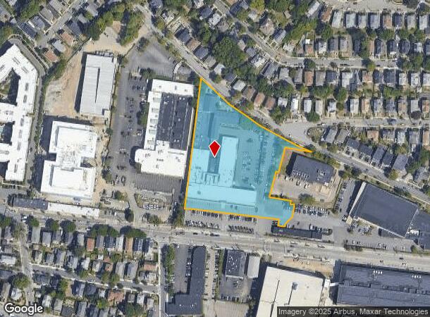  125 Walnut St, Watertown, MA Parcel Map