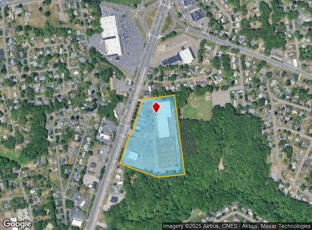  1445 Memorial Dr, Chicopee, MA Parcel Map