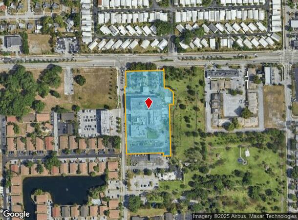 5100 W Hallandale Beach Blvd, Hollywood, FL Parcel Map