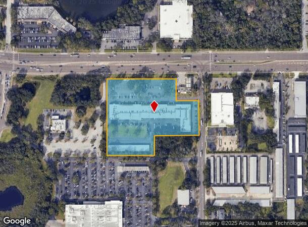  1903 W Brandon Blvd, Brandon, FL Parcel Map