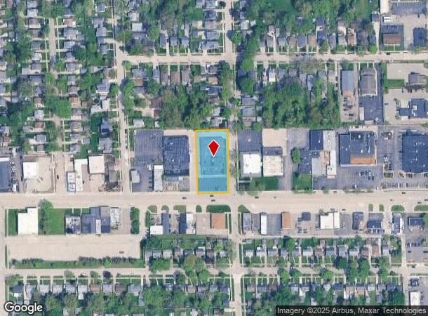 2800 11 Mile Rd, Berkley, MI Parcel Map