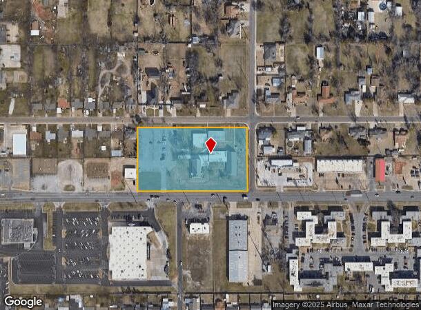  1501 Sw 59Th St, Oklahoma City, OK Parcel Map