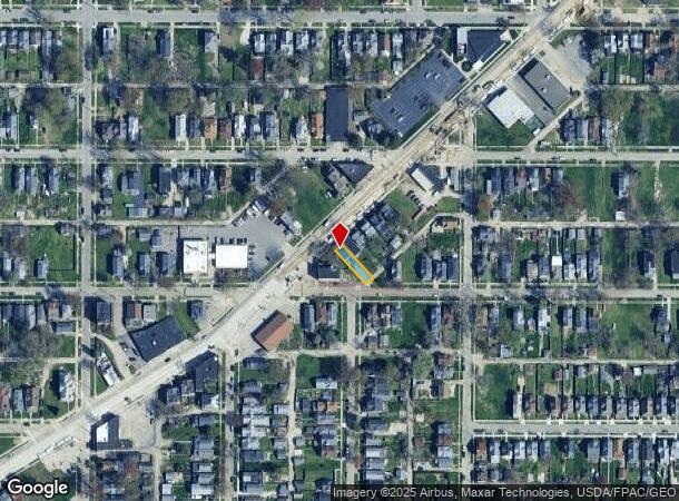  1833 Broadway St, Toledo, OH Parcel Map