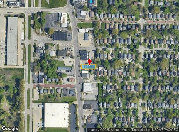 1495 S Main St, Akron, OH Parcel Map