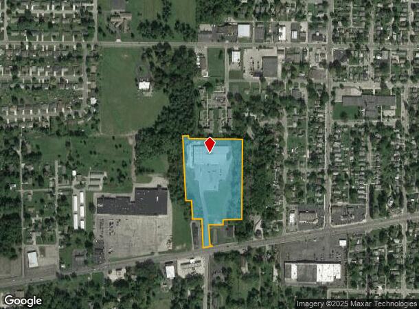  2100 National Rd W, Richmond, IN Parcel Map