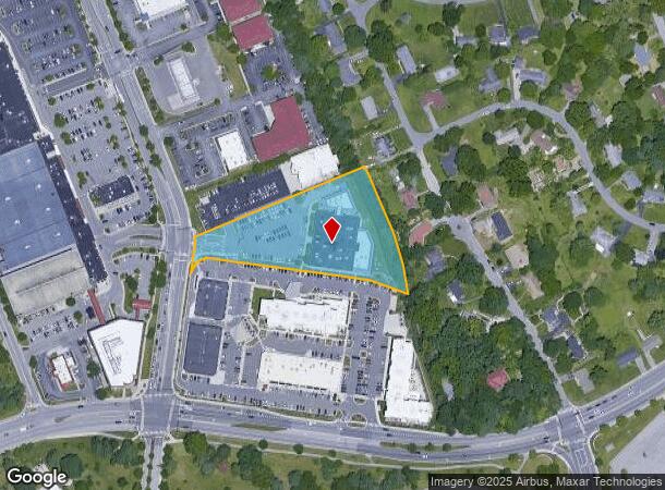  700 University City Blvd, Blacksburg, VA Parcel Map