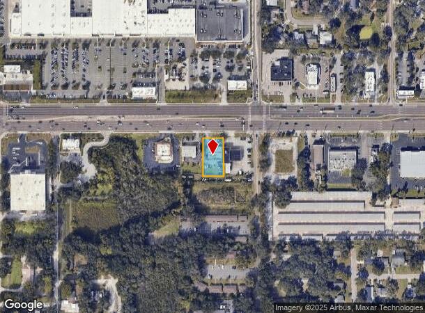  1505 W Brandon Blvd, Brandon, FL Parcel Map
