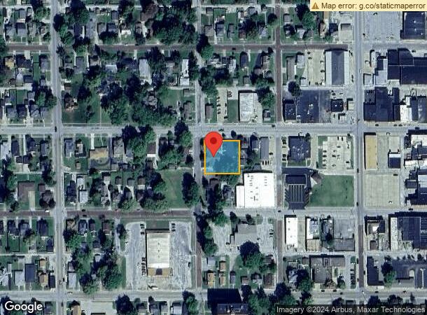  422 W Main Cross St, Taylorville, IL Parcel Map