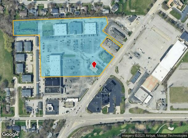  1212 Towanda Ave, Bloomington, IL Parcel Map