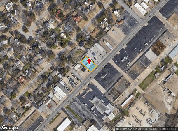  3421 Franklin Ave, Waco, TX Parcel Map