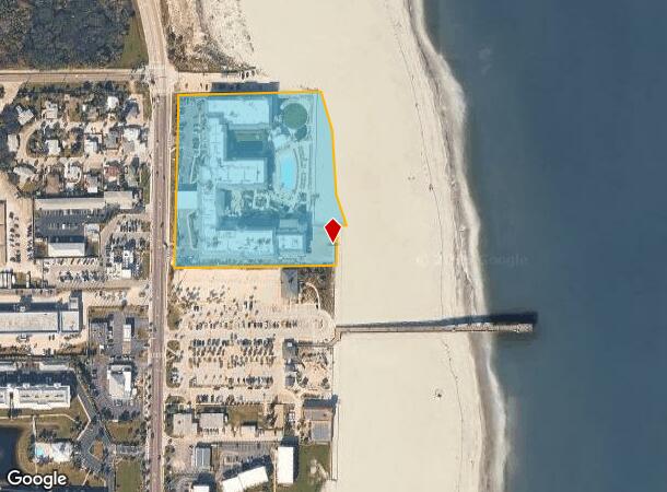  300 A1a Beach Blvd, Saint Augustine, FL Parcel Map