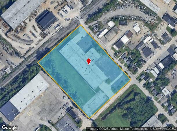 1340 E 289Th St, Wickliffe, OH Parcel Map