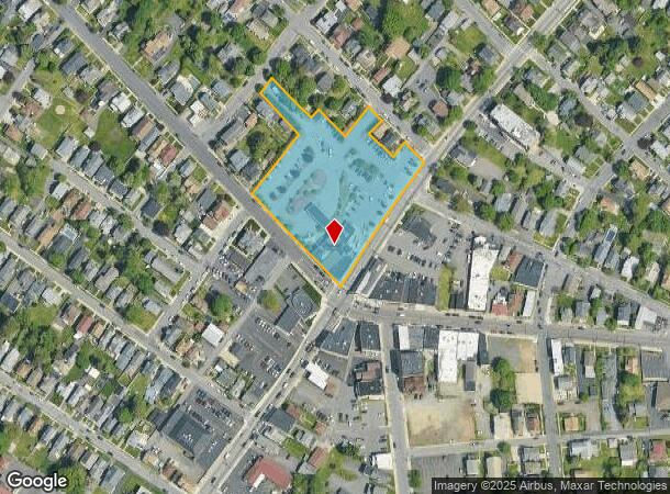 125 129 N Blakely St, Dunmore, PA Parcel Map