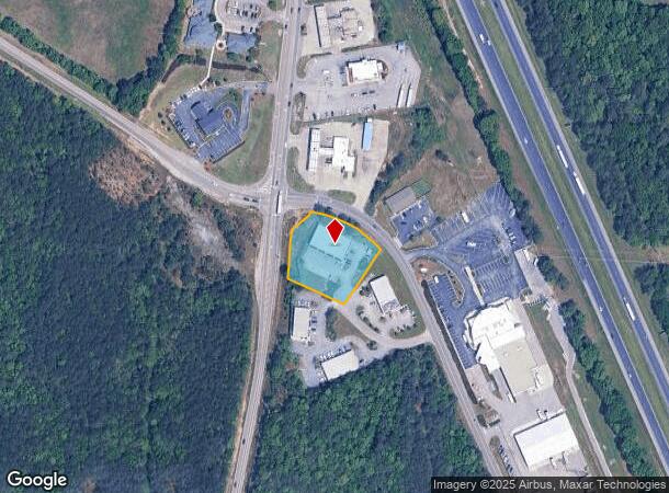 301 Airport Commons Dr, Calera, AL Parcel Map