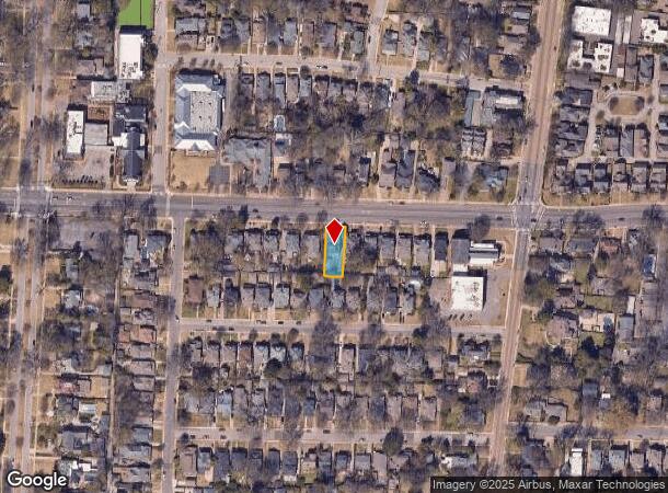 1781 Peabody Ave, Memphis, TN Parcel Map