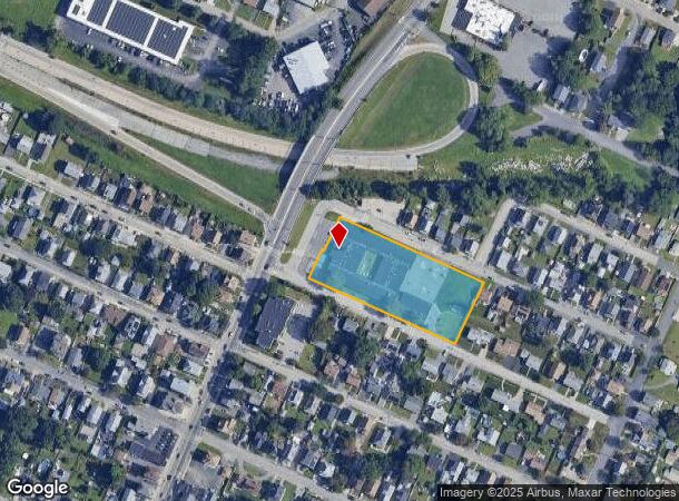 25 Orlo Ave, East Providence, RI Parcel Map