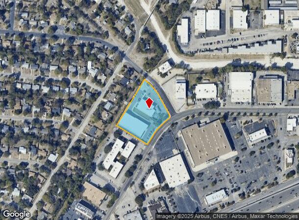  2803 Mossrock, San Antonio, TX Parcel Map