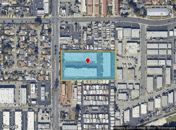  800 N Grand Ave, Covina, CA Parcel Map