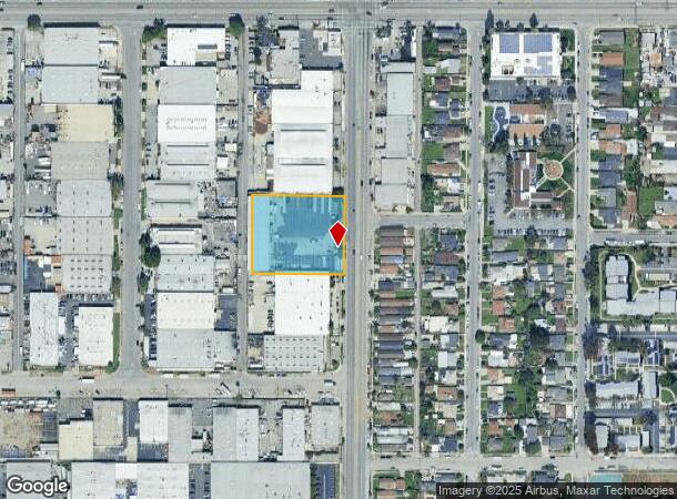  13009 S Main St, Los Angeles, CA Parcel Map