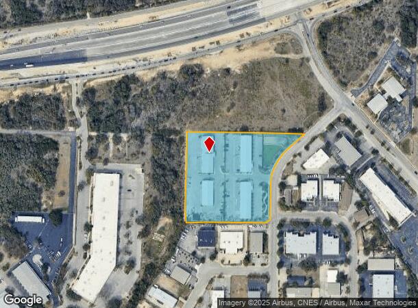  16209 University Oak, San Antonio, TX Parcel Map