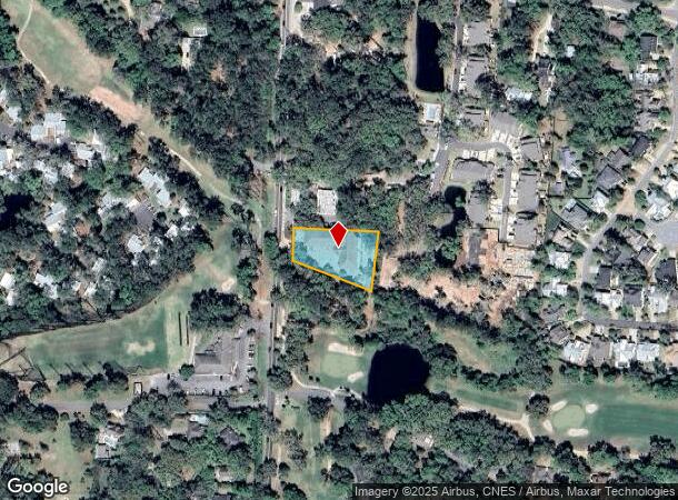  5500 Frederica Rd, Saint Simons Island, GA Parcel Map
