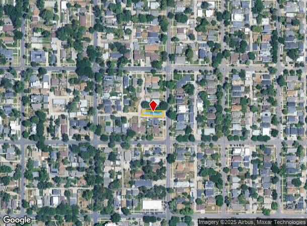  4023 Zuni St, Denver, CO Parcel Map