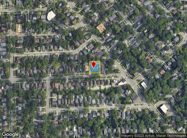  935 Dewey Ave, Ann Arbor, MI Parcel Map