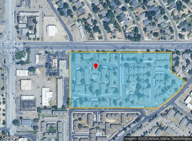  4101 Sw 45Th Ave, Amarillo, TX Parcel Map