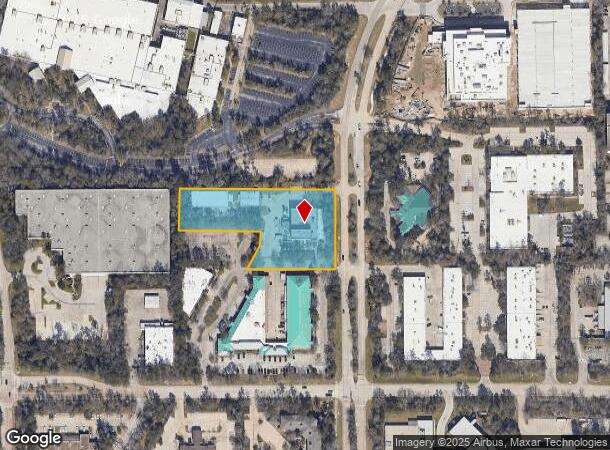 9185 Six Pines Dr, Spring, TX Parcel Map