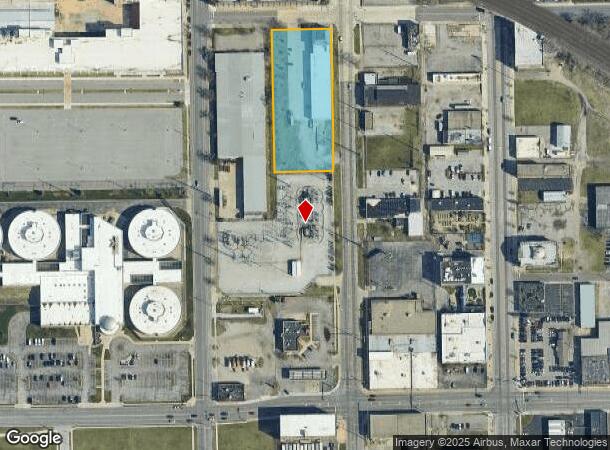  701 S Main St, South Bend, IN Parcel Map