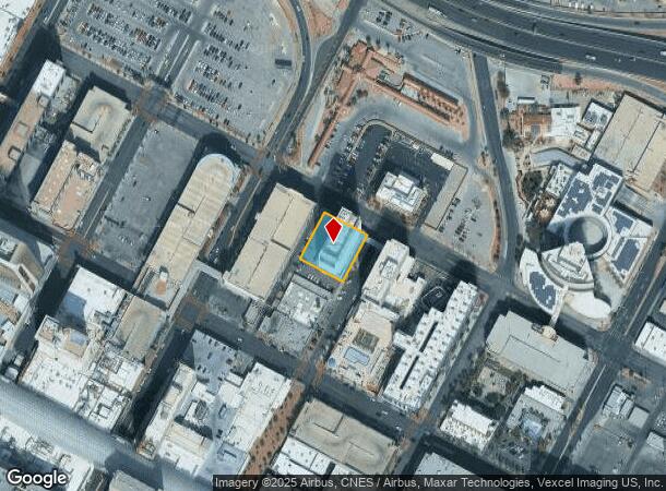 221 N 3Rd St, Las Vegas, NV Parcel Map