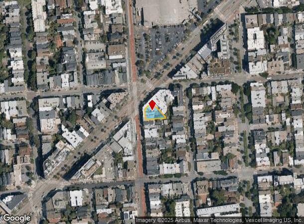  2099 Market St, San Francisco, CA Parcel Map