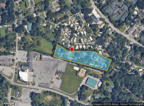  222 Kristilia Ln, Hendersonville, NC Parcel Map