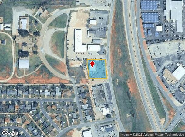  1602 S Clack St, Abilene, TX Parcel Map