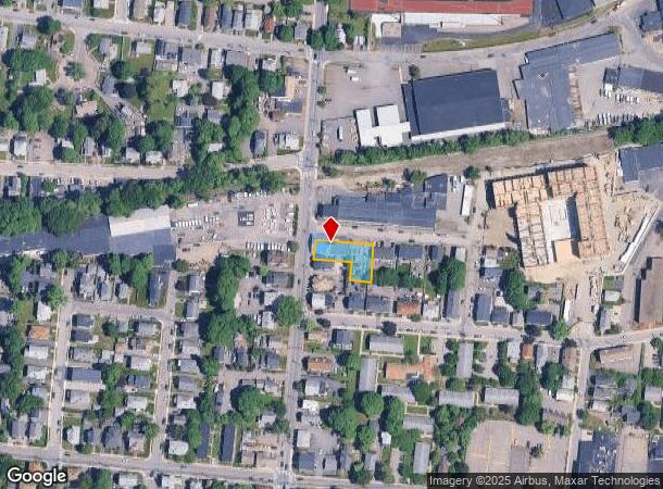  109 Bacon St, Waltham, MA Parcel Map