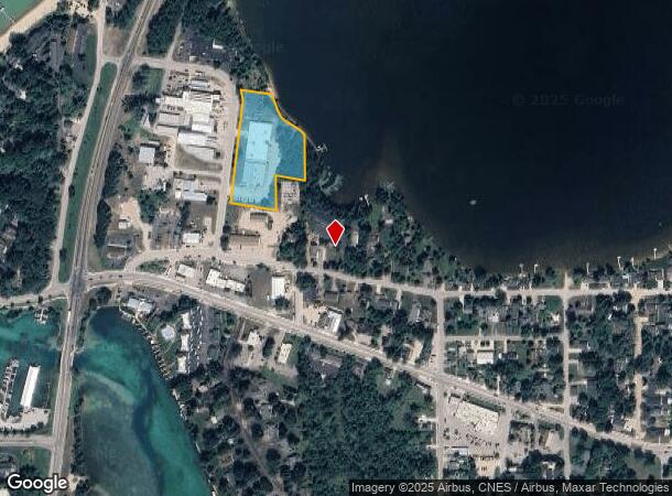 211 Loomis Dr, Elk Rapids, MI Parcel Map