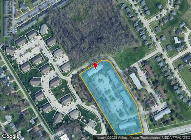  1178 Pinebrook Pkwy, Toledo, OH Parcel Map