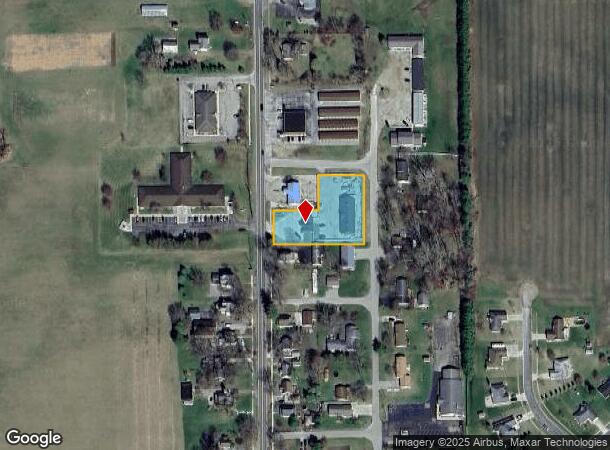  351 N Main St, Onsted, MI Parcel Map