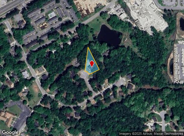 106 Spring Ct, Fairburn, GA Parcel Map