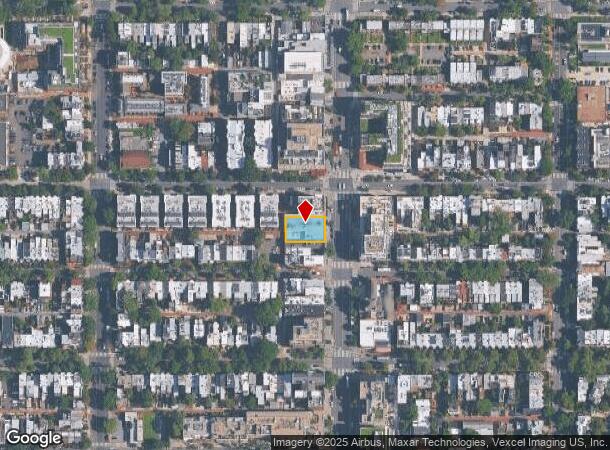  1630 14Th St Nw, Washington, DC Parcel Map