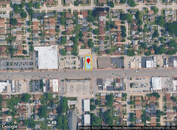 3632 W 95Th St, Evergreen Park, IL Parcel Map