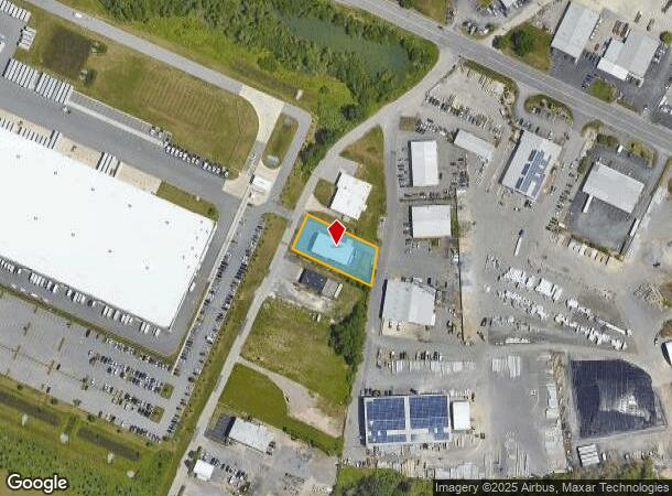  44 Hollister Rd, Seekonk, MA Parcel Map