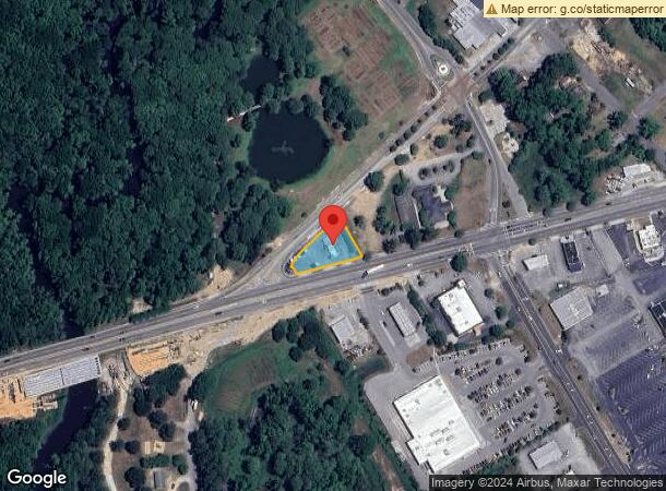  1586 John C Calhoun Dr, Orangeburg, SC Parcel Map