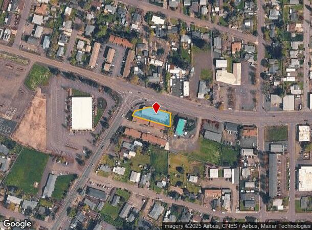 2929 W Harvard Ave, Roseburg, OR Parcel Map
