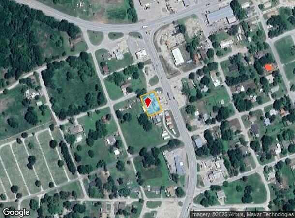 201 S D St, Davis, OK Parcel Map