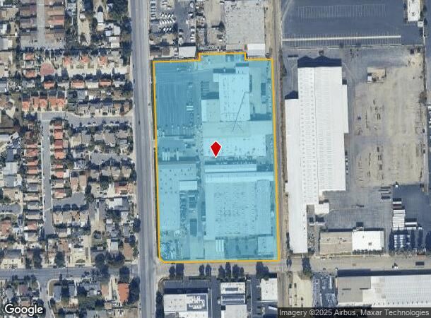 1201 E Lexington Ave, Pomona, CA Parcel Map