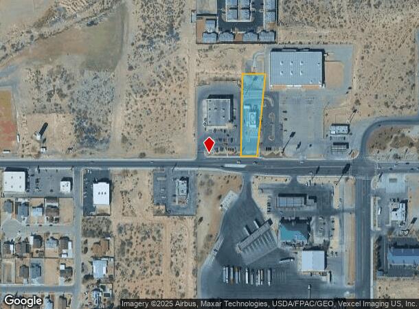 1700 Antonio St, Anthony, TX Parcel Map