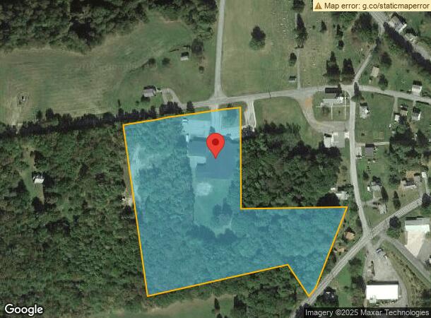  2672 Helvetia Rd, Luthersburg, PA Parcel Map