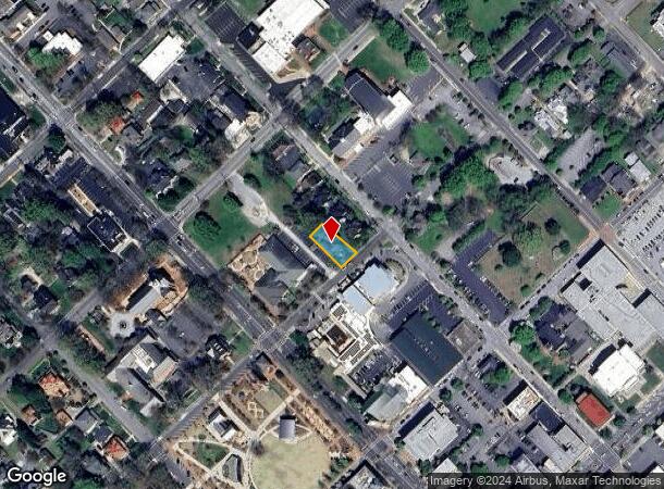  120 N Jackson St, Salisbury, NC Parcel Map