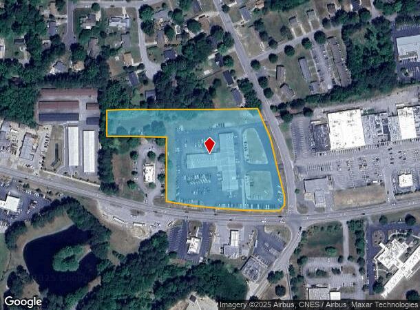  606 W Gannon Ave, Zebulon, NC Parcel Map